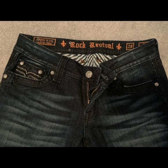 Women’s size 28 Rock Revival Jeans - Picture 4 of 4
